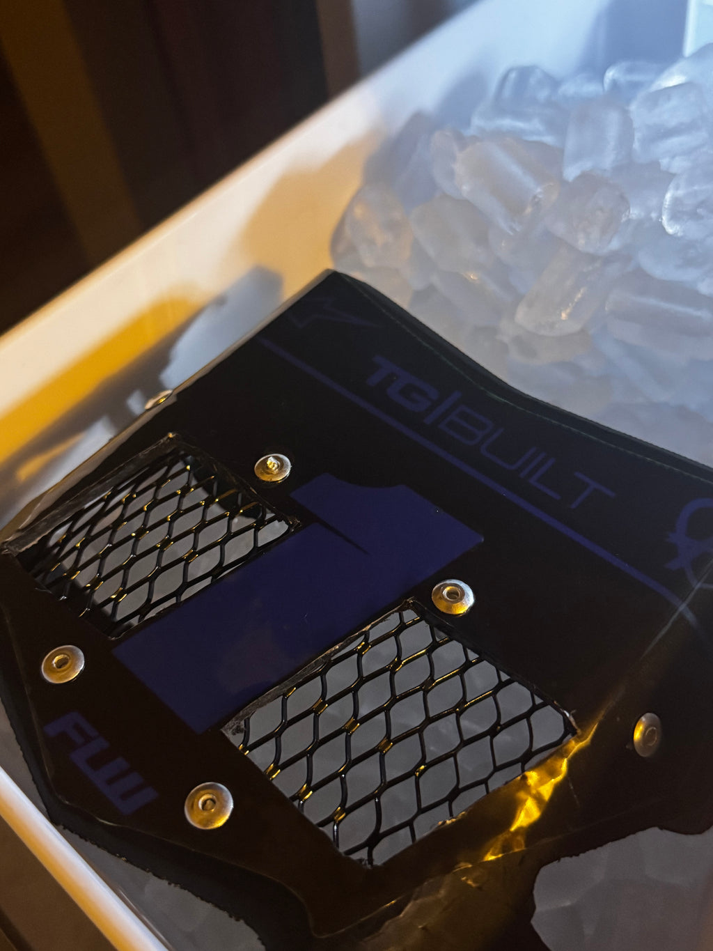 3D printed vented plate
